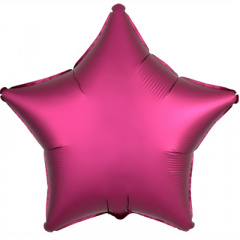 Шар фольга, 45см, сатин