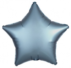 Шар фольга, 45см, сатин