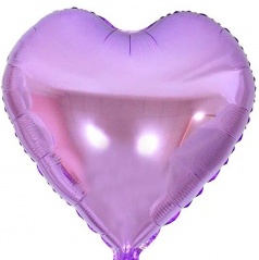 Шар фольга, 45см, металлик