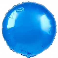 Шар фольга, 45см, металлик