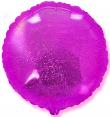 Шар фольга, 45см, голография