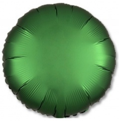 Шар фольга, 45см, сатин