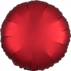 Шар фольга, 45см, сатин