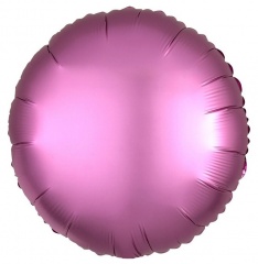 Шар фольга, 45см, сатин