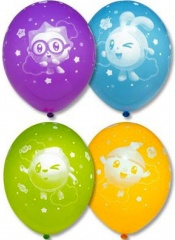 Шар латекс 35см с обработкой, длительный полет