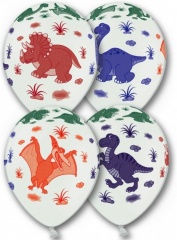 Шар латекс 35см с обработкой, длительный полет