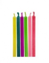 Свечи в торт "цветное пламя"