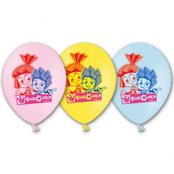 Шар из латекса,с рисунком, 35см. С обработкой для длительного полета.