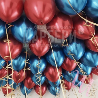 Шары "Человек Паук" хром