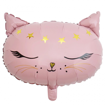 Шар фольга фигура "Киска"