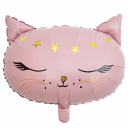 Шар фольга фигура "Киска"