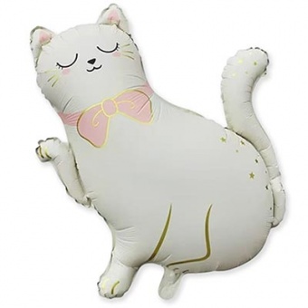 Шар фольга фигура "Милая кошечка"