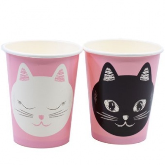 Набор стаканчиков "Котики"