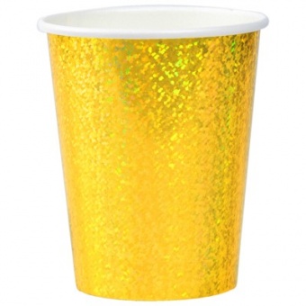 Стакан золото/голография