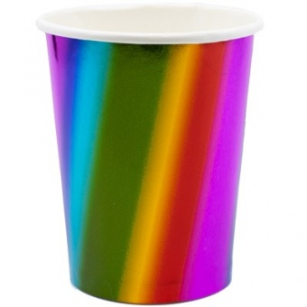 Стакан радуга