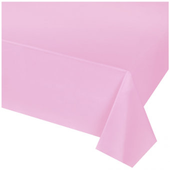 Скатерть п/э 1,4*2,75 розовая