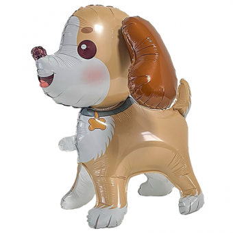 Шар фигура фольга "Собака Щенок милый"
