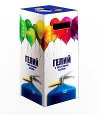 Гелий в портативном баллоне 9,6л (+/-)